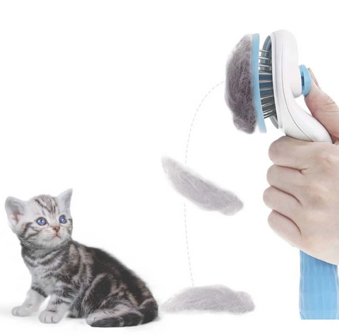 Round Button Pet Grooming Brush additional view