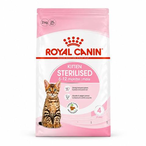 Royal Canin Kitten Sterilised Dry Cat Food 2kg