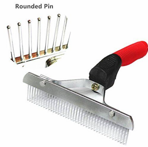 Straight Iron Rake Comb for Pets additional view