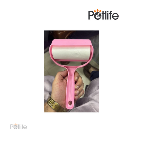 Lint roller pink low