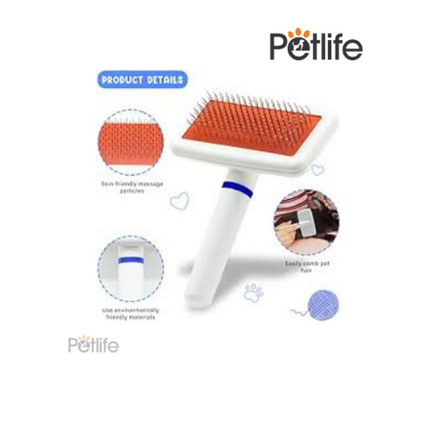 Plastic brush without packing