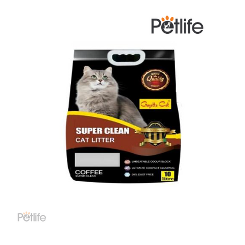 Super clean cat litter