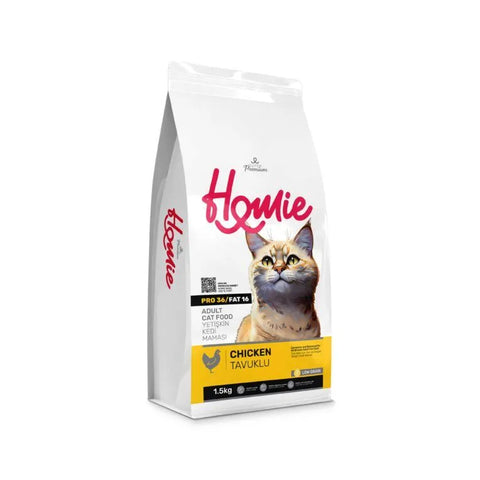 Homie Super Premium Low Grain Adult Cat Food – Chicken